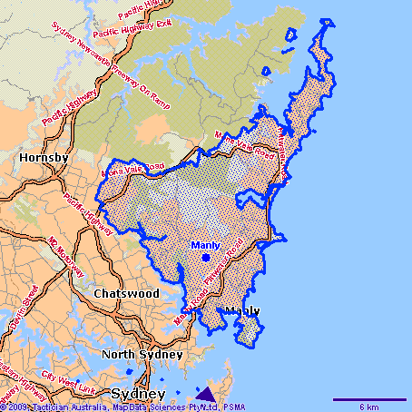 Manly Map